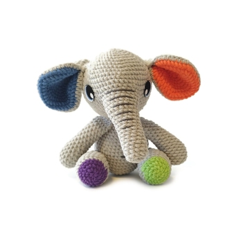 Pixie Elephant amigurumi pattern by Crochetbykim