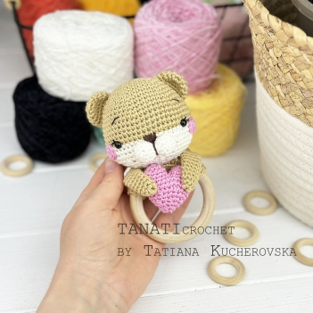 Rattle Otterr amigurumi pattern by TANATIcrochet