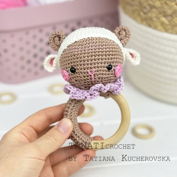 Rattle Ram amigurumi pattern by TANATIcrochet