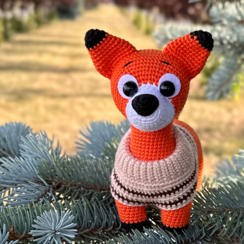 Fox amigurumi pattern by Mommy Patterns