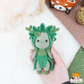 ShinBie - Jade the Earth spirit  amigurumi pattern by Noobie On The Hook