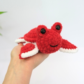 Crab Turtle amigurumi pattern by Crochet Pattern By Nina