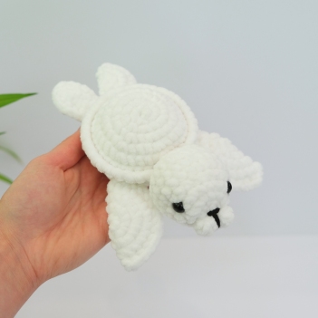 Seal Turtle - Low Sew amigurumi pattern by Crochet Pattern By Nina