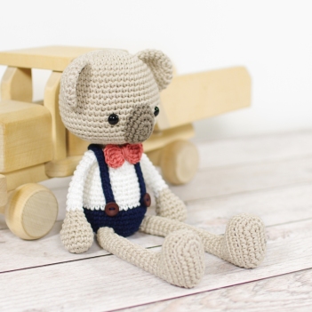 Rupert the Koala amigurumi pattern by Kristi Tullus