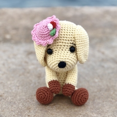 Flecky the Dog amigurumi by Pepika