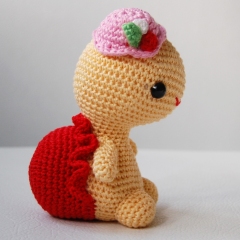 Miss Turtle amigurumi by Pepika