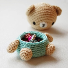 Bear and Bunny Box amigurumi by Pepika