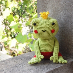 Fred the Frog amigurumi by Pepika