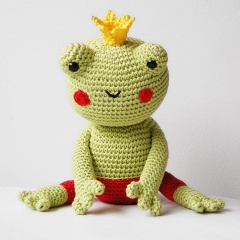 Fred the Frog amigurumi pattern by Pepika