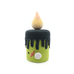 Halloween Frankenstein Candle amigurumi by RoKiKi