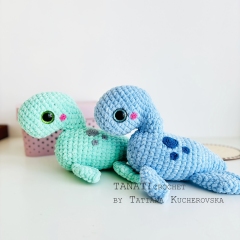 Crochet Nessie amigurumi pattern by TANATIcrochet