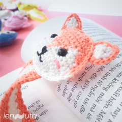 Fox Bookmark amigurumi pattern by Lennutas