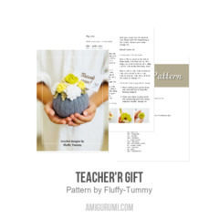 Teacher's Gift amigurumi pattern by Fluffy Tummy