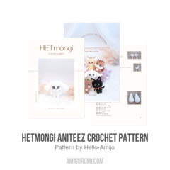 HETmongi ANITEEZ Crochet Pattern amigurumi pattern by Hello Amijo