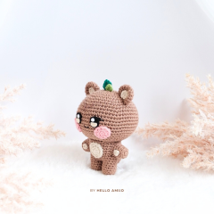 JJONGbear ANITEEZ Crochet Pattern amigurumi by Hello Amijo