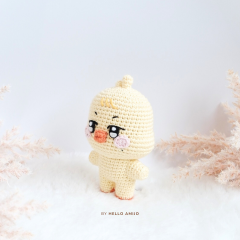 bbyongMING Aniteez Crochet Pattern amigurumi by Hello Amijo