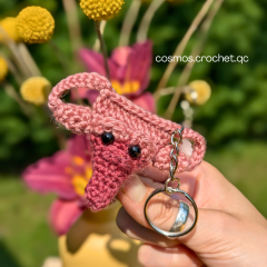 Usrula the angry Uterus  amigurumi by Cosmos.crochet.qc