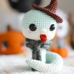 Halloween Snake amigurumi pattern by Crocheniacs