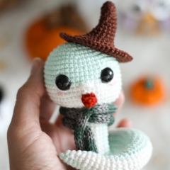 Halloween Snake amigurumi by Crocheniacs