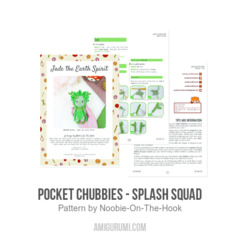 Pocket ChubBies - Splash Squad amigurumi pattern by Noobie On The Hook