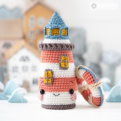 Lighthouse Island ('Mini Kingdom') amigurumi by AradiyaToys