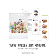 Secret Garden ('Mini Kingdom') amigurumi pattern by AradiyaToys