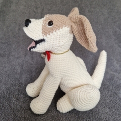 Joyce The Russel Terrier amigurumi by StuffTheBody