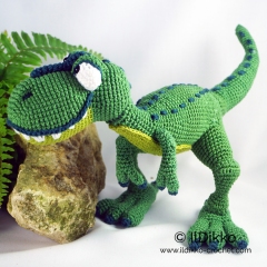  T-mothy the T-rex amigurumi pattern by IlDikko