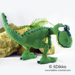  T-mothy the T-rex amigurumi pattern by IlDikko