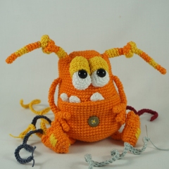 Webster the Monster amigurumi by IlDikko