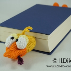 Ducklas the Duck Bookmark amigurumi pattern by IlDikko