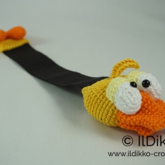 Ducklas the Duck Bookmark amigurumi pattern by IlDikko