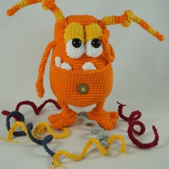 Webster the Monster amigurumi pattern by IlDikko