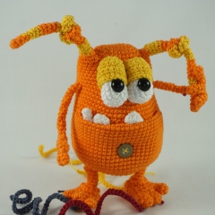 Webster the Monster amigurumi pattern by IlDikko