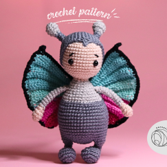 Crochet butterfly pattern