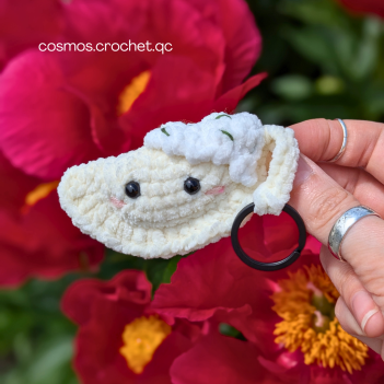 Dolly the Pierogi amigurumi pattern by Cosmos.crochet.qc