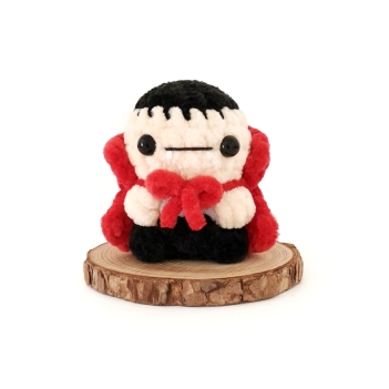 No-Sew Vampire amigurumi pattern by Stitch by Fay