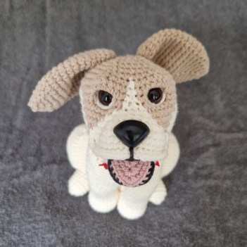 Joyce The Russel Terrier amigurumi pattern by StuffTheBody