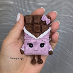 Chocolate Bar amigurumi by VenelopaTOYS