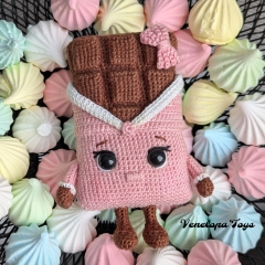 Chocolate Bar amigurumi pattern by VenelopaTOYS