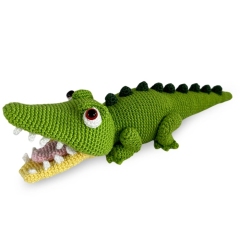 Crocodile amigurumi by Sabrina Somers