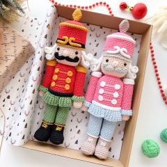 Crochet Nutcrackers amigurumi pattern by RNata