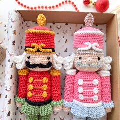 Crochet Nutcrackers amigurumi pattern by RNata