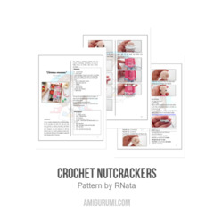 Crochet Nutcrackers amigurumi pattern by RNata