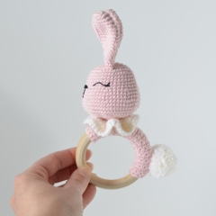 Bunny Teething Toy amigurumi pattern by Elisas Crochet