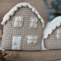 Scandinavian Village amigurumi by Elisas Crochet