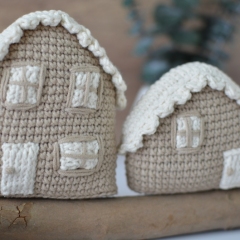 Scandinavian Village amigurumi pattern by Elisas Crochet