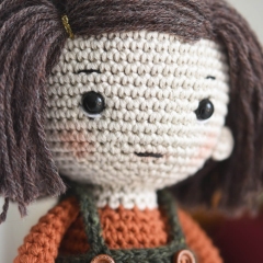 Leena doll amigurumi pattern by lilleliis