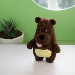 Cutie Bear amigurumi pattern by Lennutas