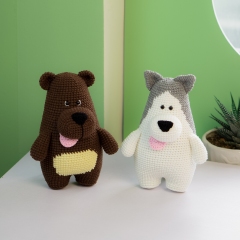 Cutie Bear amigurumi pattern by Lennutas